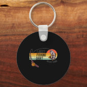 Funny Fisherman's Lucky Fishing Shirt - Do Not Wa- Schlüsselanhänger (Vorderseite)