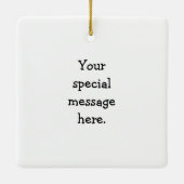 Funny Fishermen Spaß Keramikornament (Rückseite)