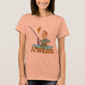 Funny Fishing Afishinado T-Shirt (Vorderseite)