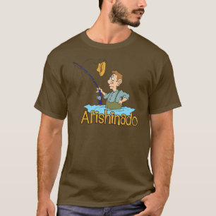 Funny Fishing Afishinado T-Shirt
