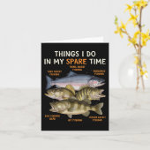 Funny Fishing Apparel For Men, Youth And Boys _ B Karte (Gelbe Blume)