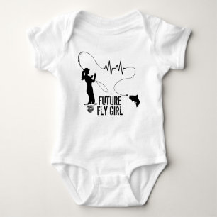 Funny Fishing Baby Strampler