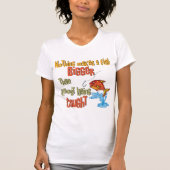 Funny Fishing - Beinahe gefangen T-Shirt (Vorderseite)