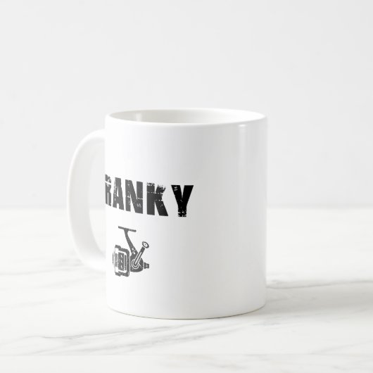 Funny Fishing, Crankings Fishing Kaffeetasse (Vorderseite Links)