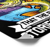 Funny Fishing Dad Men Funny Reel Cool Fish B Fishi Poster (Ecke)