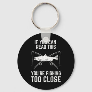 Funny Fishing Fischen zu Naher Vatertag Schlüsselanhänger