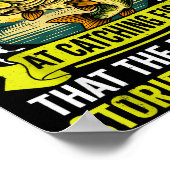 Funny Fishing Fisherman I'm So Good At Catching Fi Poster (Ecke)