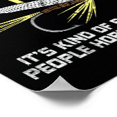 Funny Fishing Fishing Gabe Poster (Ecke)