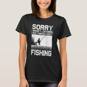 Funny Fishing for Men Trout Bass Fisherman V T-Shirt