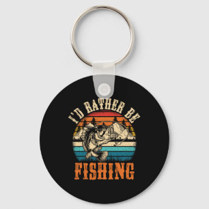Funny Fishing for Men Women Boy Kids Funny Bass Da Schlüsselanhänger