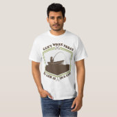 Funny Fishing for Men Women Fisherman Arm Cast T-Shirt (Vorne ganz)