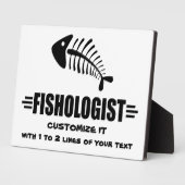 Funny Fishing Fotoplatte (Seite)