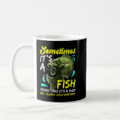 Funny Fishing für Männer - Erwachsenengeschenke ma Kaffeetasse (Links)