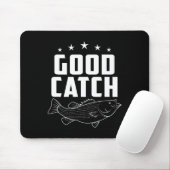 Funny Fishing Gaben Guter Fang Mousepad (Mit Mouse)