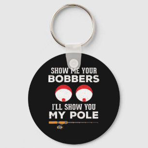Funny Fishing-Geschenk für Men Gag-Spaß Zeigen Sie Schlüsselanhänger