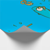 Funny Fishing Geschenkpapier