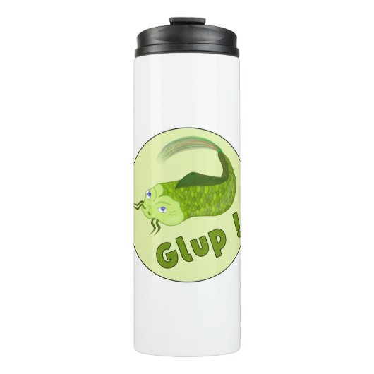 Funny Fishing Glup Thermosbecher (Vorderseite)