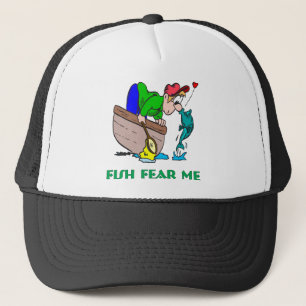Funny Fishing Hat Fishing Spaß Fischfangkappe Truckerkappe