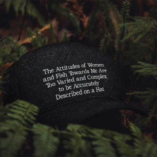 Funny Fishing Hat für seinen Vater Vatertag Bestickte Baseballkappe