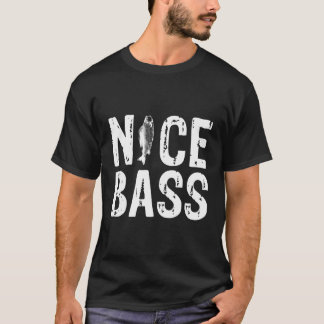 Funny Fishing Hoodie - Nice Bass T-Shirt