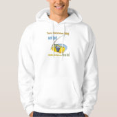 Funny Fishing Idiot Hoodie (Vorderseite)
