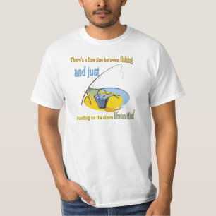 Funny Fishing Idiot T-Shirt