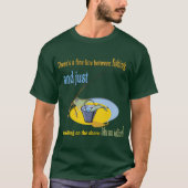 Funny Fishing Idiot T-Shirt (Vorderseite)