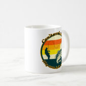Funny Fishing kann heute nicht mehr funktionieren Kaffeetasse (VorderseiteRechts)