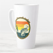 Funny Fishing kann heute nicht mehr funktionieren Milchtasse (Linke Ecke)