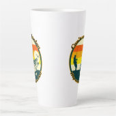 Funny Fishing kann heute nicht mehr funktionieren Milchtasse (Vorderseite)