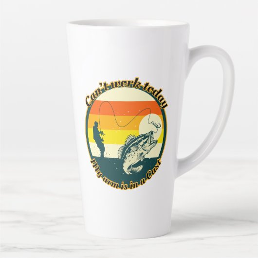 Funny Fishing kann heute nicht mehr funktionieren Milchtasse (Rechts)