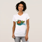Funny Fishing - Katzenfischerei T-Shirt (Vorne ganz)