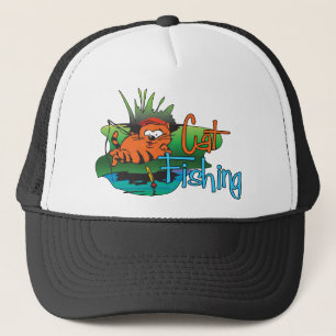 Funny Fishing - Katzenfischerei Truckerkappe