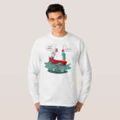 Funny Fishing Long Sleeve T - Shirt (Vorne ganz)