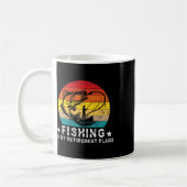 Funny Fishing Lover und Remüde Fischen ist mein Re Kaffeetasse (Links)
