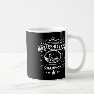 Funny Fishing Master Iter Champion Männergeschenk Kaffeetasse