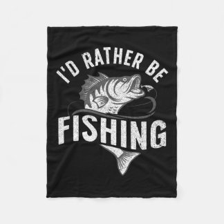 Funny Fishing Neuartiges Design für Männer Frauen  Fleecedecke