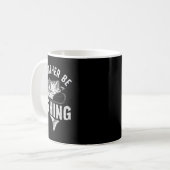 Funny Fishing Neuartiges Design für Männer Frauen  Kaffeetasse (Vorderseite Links)