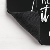 Funny Fishing Pole Behalte It Reel Joke Geschenk Mousepad (Ecke)