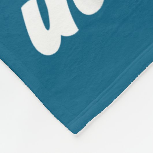 Funny Fishing Quote Hooked On B Fishing  Fleecedecke (Ecke)