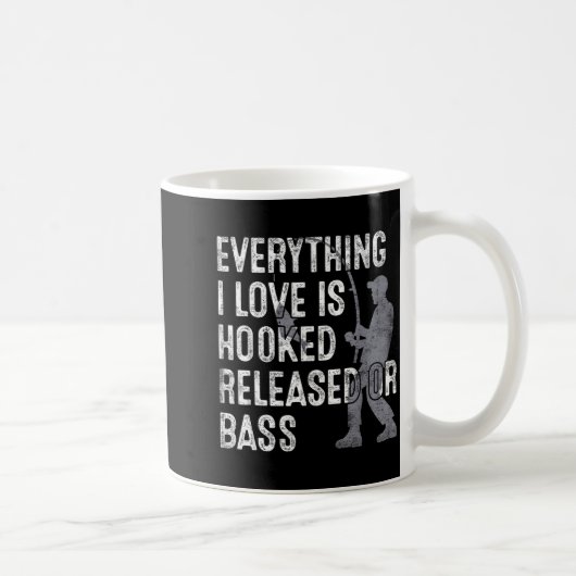 Funny Fishing Quote Humor Fisher Gift Dad Father A Kaffeetasse (Rechts)