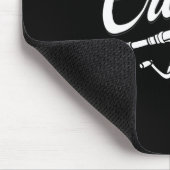 Funny Fishing Reel Pub Shirt Mousepad (Ecke)