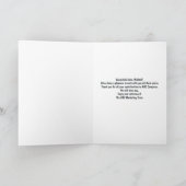 Funny Fishing Retirement Card Karte (Innenseite)