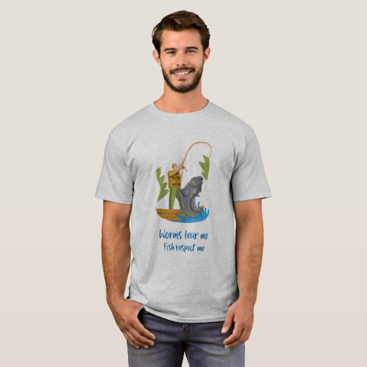 Funny Fishing Shirt (Vorne ganz)