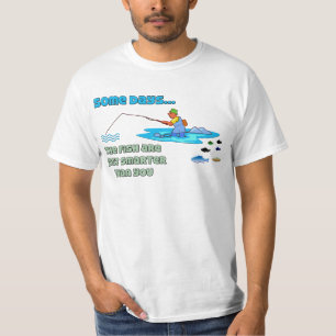 Funny Fishing Shirt Fischen Spaß Fisch ist klüger