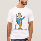 Funny Fishing Shirt Spaß Angeln Große Fische (Vorderseite)