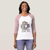 Funny Fishing Shirt Spaß Fischen Beißen (Vorne ganz)