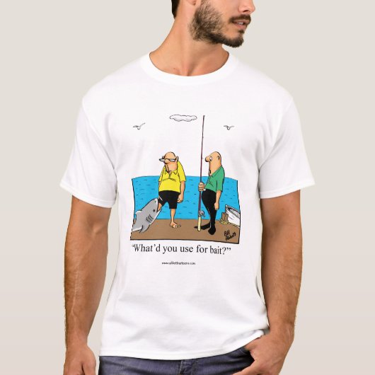 Funny Fishing Spaß Tee Shirt Geschenk für ihn (Vorderseite)