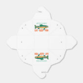 Funny Fishing Sprichwort Geschenkschachtel (Ungefaltet)