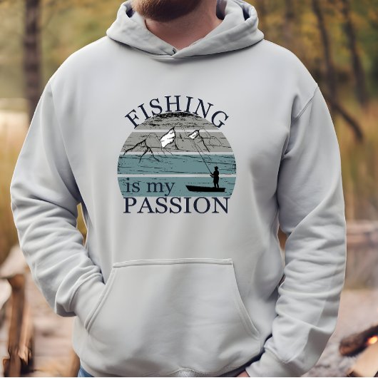 Funny Fishing Sprichwort Hoodie
